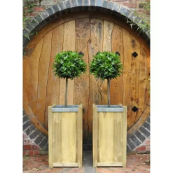 Forest Garden Wooden Slender Planter 9 Forest Garden Wooden Slender Planter -Garden Furniture Store 12884312 5704843349000184