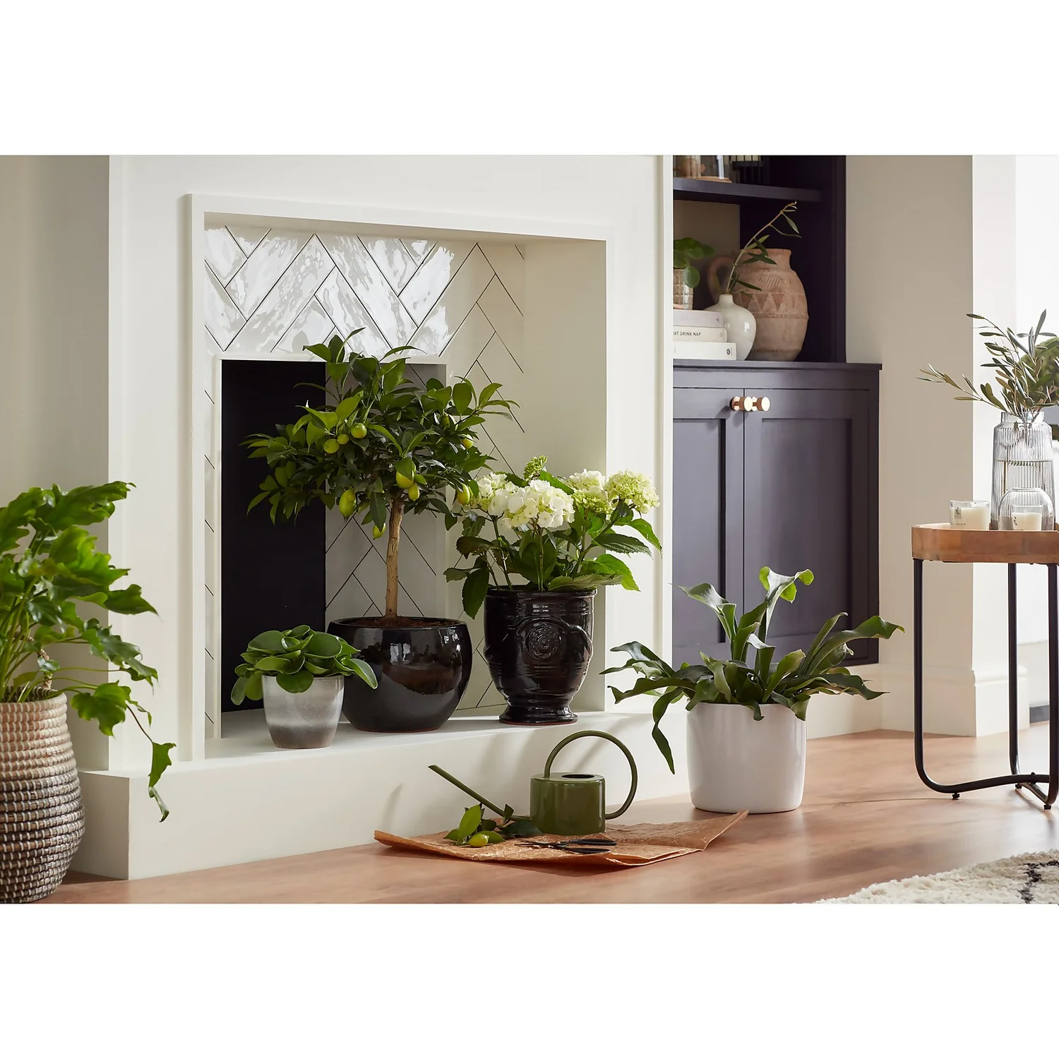 Regent Glazed Urn Planter - 39cm 9 Regent Glazed Urn Planter - 39cm - Image 7