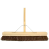 Charles Bentley Stiff Bassine Wooden Broom - 600mm -Garden Furniture Store 12885828 2314855437412188