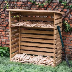 Wooden Log Store -Garden Furniture Store 12885936 1605013038793324