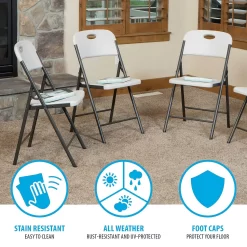 Lifetime Blow Moulded Folding Chair -Garden Furniture Store 12886299 3054913634232371
