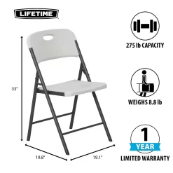 Lifetime Blow Moulded Folding Chair -Garden Furniture Store 12886299 4034913634147015