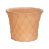 Terracotta Lattice Cone Plant Pot - 31cm -Garden Furniture Store 12887454 4135011025320293