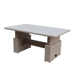 Mortimer Grey Rattan Garden Corner Sofa Set -Garden Furniture Store 12887790 9855047776650784