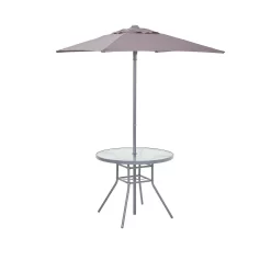 Andorra 4 Seater Garden Dining Set With Parasol 11 Andorra 4 Seater Garden Dining Set With Parasol -Garden Furniture Store 12887989 1114843691022435