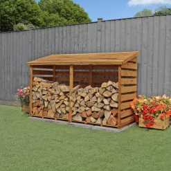 Mercia (Installation Included) Double Log Store -Garden Furniture Store 12888117 3825011214652234