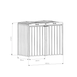 Mercia Double Bin Store 19 Mercia Double Bin Store -Garden Furniture Store 12888123 2164944420199338