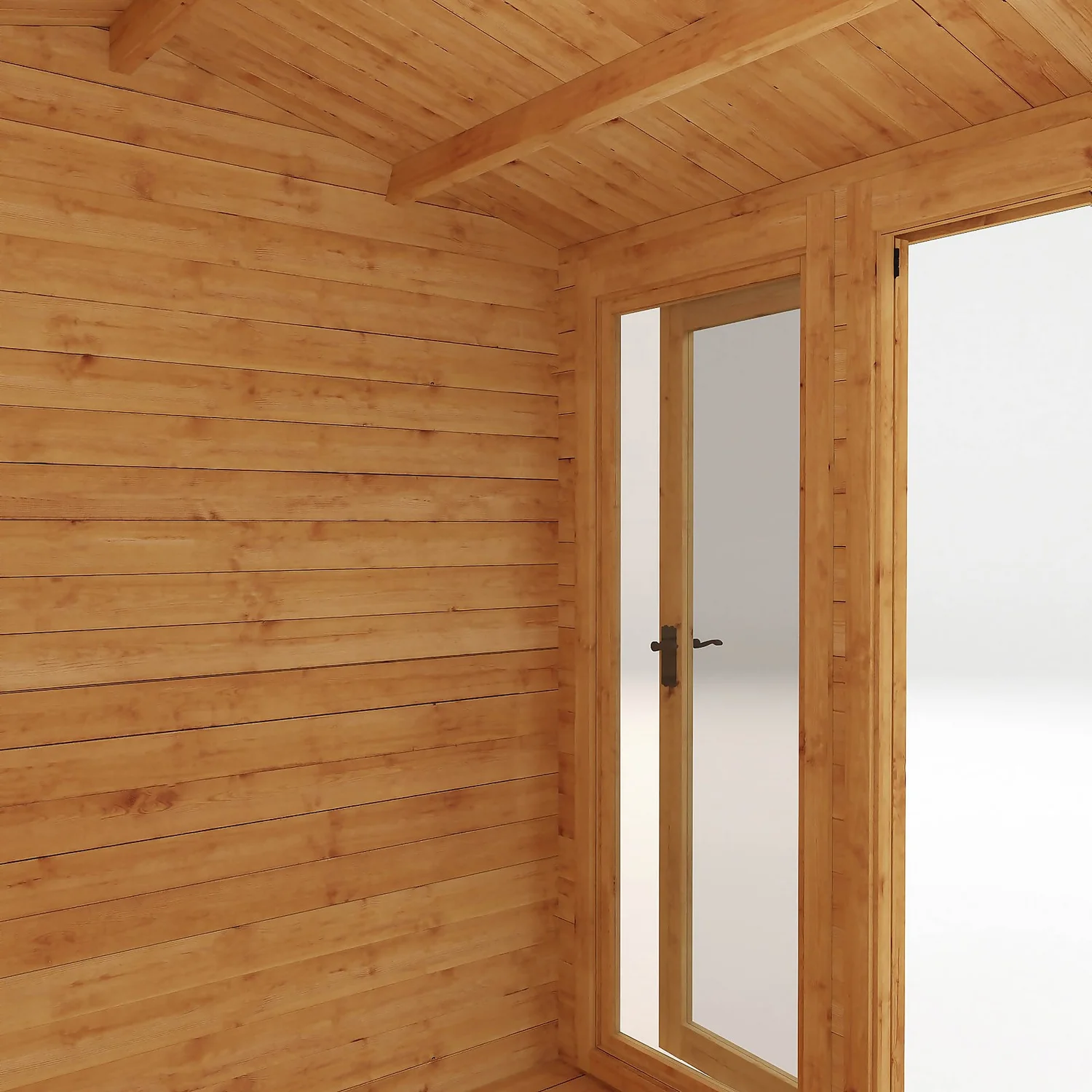 Mercia 3 X 2.5m 19mm Log Cabin 6 Mercia 3 X 2.5m 19mm Log Cabin - Image 4