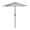 None 2.1m Crank & Tilt Parasol Light Grey - Dia. 38mm 1 None 2.1m Crank & Tilt Parasol Light Grey - Dia. 38mm -Garden Furniture Store 12888557 1164843673582031