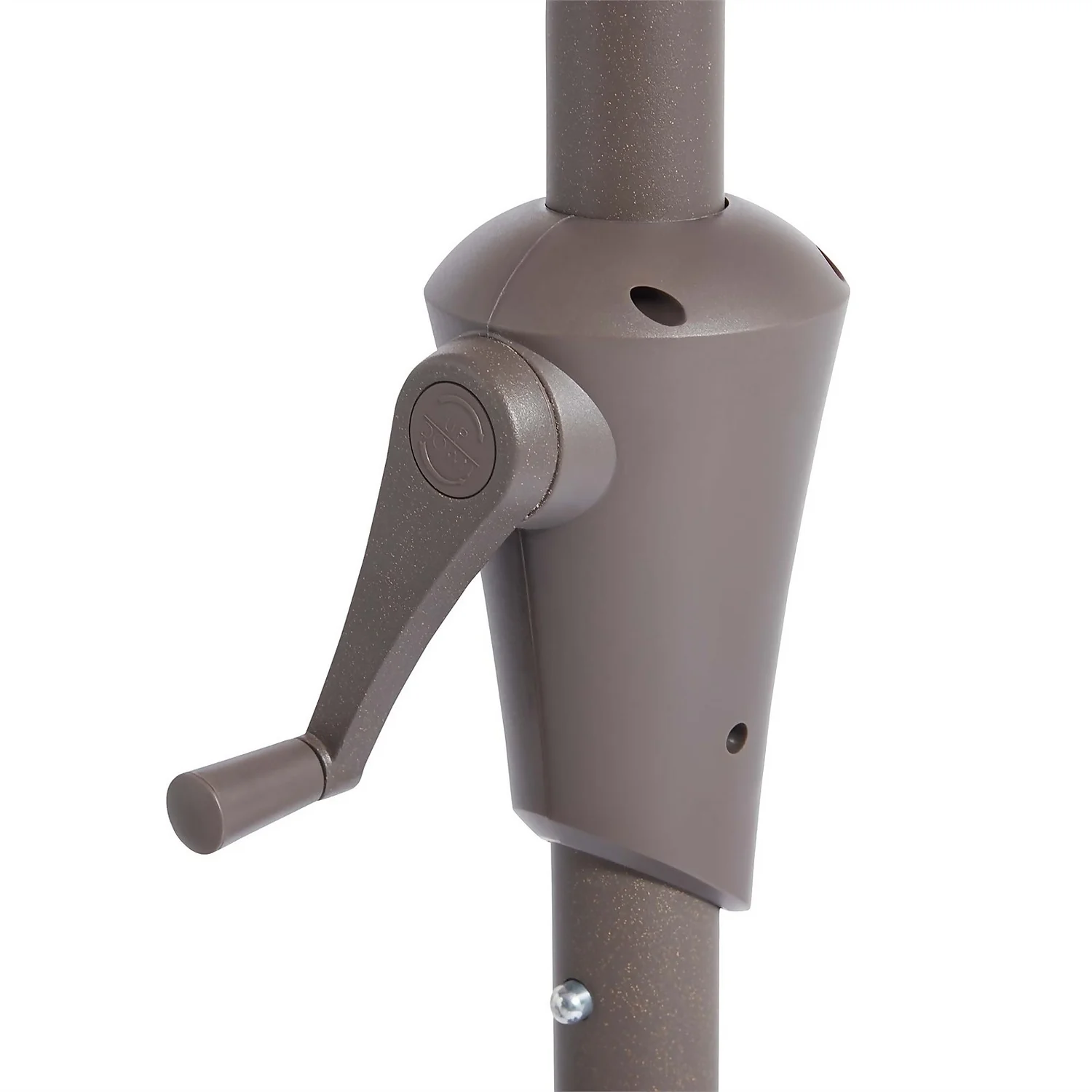 None 2.1m Crank & Tilt Parasol Natural - Dia. 38mm 5 None 2.1m Crank & Tilt Parasol Natural - Dia. 38mm - Image 3