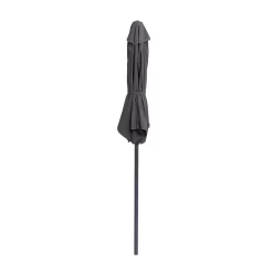 None 2.1m Crank & Tilt Parasol Dark Grey - Dia. 38mm -Garden Furniture Store 12888560 1414843674155031