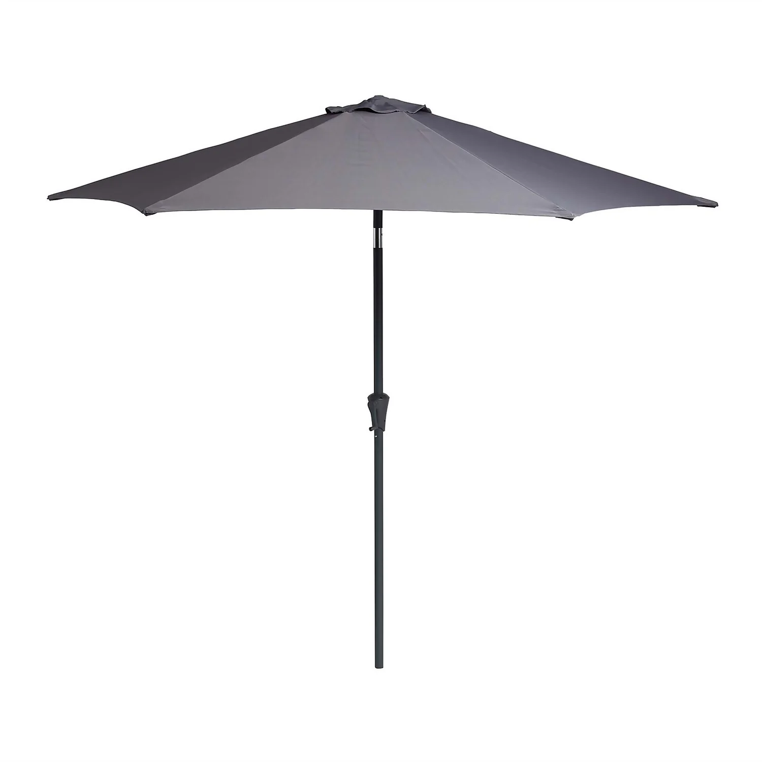 None 2.7m Crank & Tilt Parasol Dark Grey - Dia. 38mm 3 None 2.7m Crank & Tilt Parasol Dark Grey - Dia. 38mm