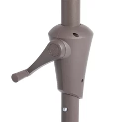 None 2.7m Crank & Tilt Parasol Natural - Dia. 38mm -Garden Furniture Store 12888565 5874843674545775