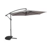 None 3m Overhanging Parasol - Light Grey -Garden Furniture Store 12888566 4794966185460704