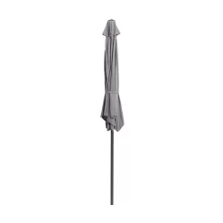 None 2.7m Crank & Tilt Parasol Light Grey - Dia. 38mm -Garden Furniture Store 12888568 1444843674318519