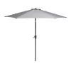 None 2.7m Crank & Tilt Parasol Light Grey - Dia. 38mm 2 None 2.7m Crank & Tilt Parasol Light Grey - Dia. 38mm -Garden Furniture Store 12888568 1524843674254226