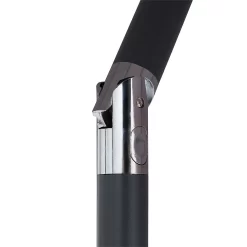 None 2.7m Crank & Tilt Parasol Light Grey - Dia. 38mm -Garden Furniture Store 12888568 3254843674349491