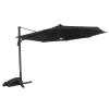 3.5m Overhanging Parasol With Lights