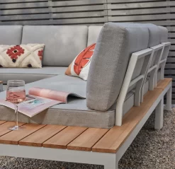 Spirit Metal Garden Corner Sofa Set - Grey 15 Spirit Metal Garden Corner Sofa Set - Grey -Garden Furniture Store 12889918 1174869216203745