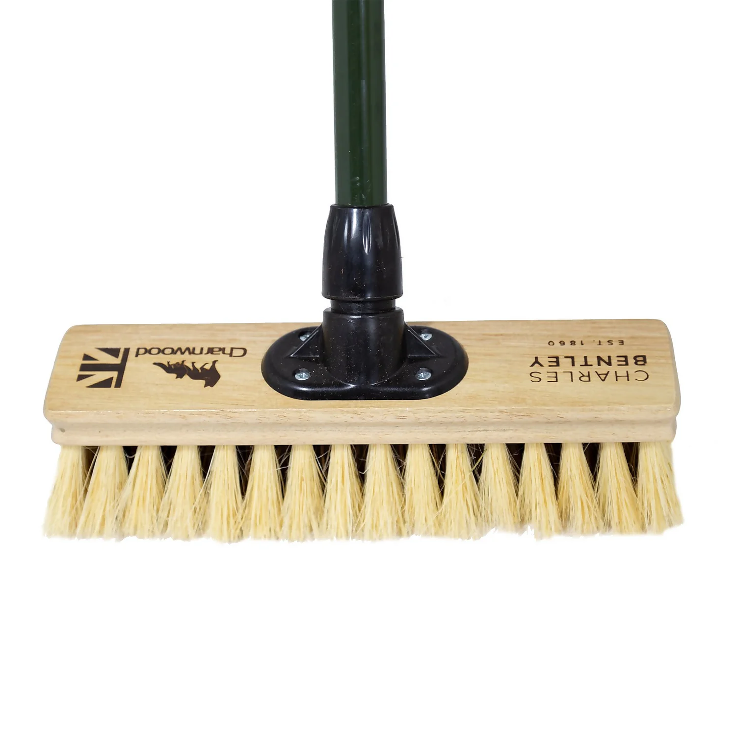 Charles Bentley Charnwood Dual Fill Wooden Broom - 300mm 4 Charles Bentley Charnwood Dual Fill Wooden Broom - 300mm - Image 2