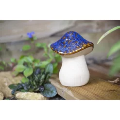 Ceramic Mushroom Garden Ornament - Medium -Garden Furniture Store 12890925 1184843660752132