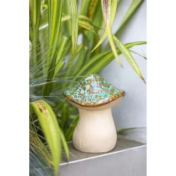 Ceramic Mushroom Garden Ornament - Medium -Garden Furniture Store 12890925 1764843660738530