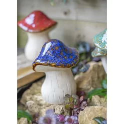 Ceramic Mushroom Garden Ornament - Medium -Garden Furniture Store 12890925 1974843660796469