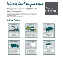 Stylish Stone Chantry Circle Kit 2.4m Graphite -Garden Furniture Store 12891096 1804843738048980