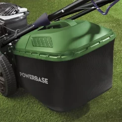 Powerbase 140cc 500e Petrol Lawn Mower - 46cm -Garden Furniture Store 12940529 7104857428574204