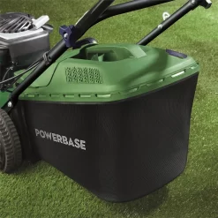 Powerbase 125cc 450e Petrol Lawn Mower - 41cm -Garden Furniture Store 12940533 1844857008351772