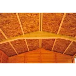 Shire 12 X 8ft Shed Overlap Double Door - No Windows -Garden Furniture Store 13082813 5584862497816950