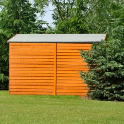 Shire 12 X 8ft Shed Overlap Double Door - No Windows -Garden Furniture Store 13082813 6644862497669080