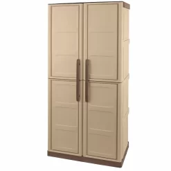Shire Large Storage Cupboard Broom
