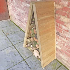 Shire Small Triangular Log Store Tongue And Groove 10 Shire Small Triangular Log Store Tongue And Groove -Garden Furniture Store 13082825 1854862456418942