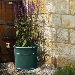 Malay Cylinder Mirror Plant Pot - 25cm 5 Malay Cylinder Mirror Plant Pot - 25cm -Garden Furniture Store 13176815 2004933182421263