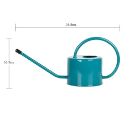 Homebase Metal Watering Can 1L - Teal -Garden Furniture Store 13188717 1784928024914350