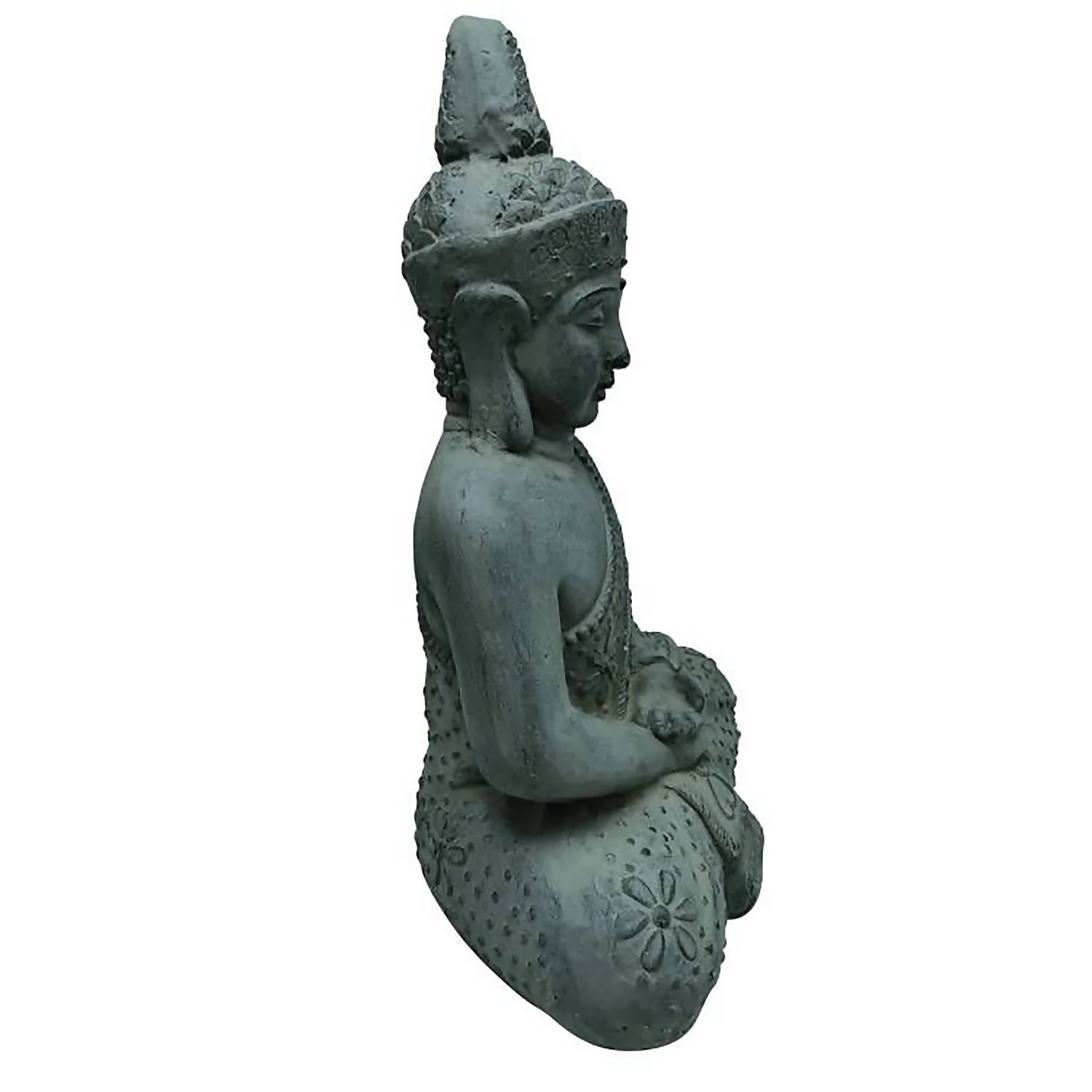 Sitting Buddha Garden Ornament 4 Sitting Buddha Garden Ornament - Image 2