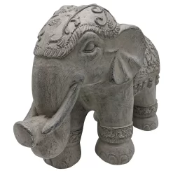 Asian Elephant Garden Ornament