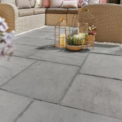 Stylish Stone Chantry Paving 600x600mm Graphite - Full Pack -Garden Furniture Store 13452048 1134935333846225