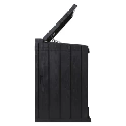 Toomax Stora Way Plus XL 1270L Garden Storage Box - Anthracite -Garden Furniture Store 13456931 7464912726134828