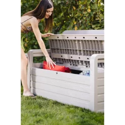 Toomax Forever Spring Bench - Warm Grey -Garden Furniture Store 13462731 1984951391545320