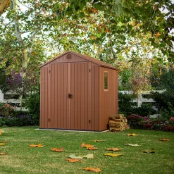 Keter Darwin Outdoor Apex Garden Storage Shed 6ft X 6ft - Brown 20 Keter Darwin Outdoor Apex Garden Storage Shed 6ft X 6ft - Brown -Garden Furniture Store 13492315 1305036180721927