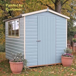 Shire 8 X 6ft Lewis Garden Shed -Garden Furniture Store 13505254 1574926492489648