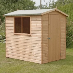 Shire 7 X 5ft Lewis Garden Shed - Including Installation -Garden Furniture Store 13505256 6834926482587140