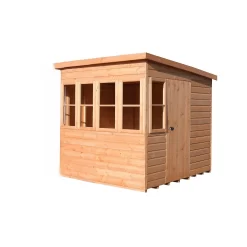 Shire 6 X 6ft Sun Pent Shed - Including Installation