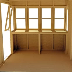 Shire 6 X 6ft Sun Pent Shed - Including Installation -Garden Furniture Store 13505280 1374931994421548