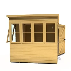 Shire 6 X 6ft Sun Pent Shed - Including Installation -Garden Furniture Store 13505280 7164931994534390
