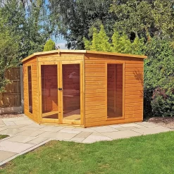 Shire 10 X 10ft Barclay Summerhouse - Including Installation -Garden Furniture Store 13505308 6884931992626276