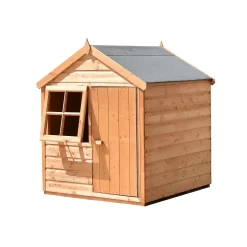 Shire 4 X 4ft Playhut Kids Wooden Playhouse -Garden Furniture Store 13505331 1924931993855868