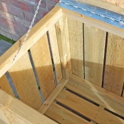 Shire Sawn Timber Garden Storage Log Box 4x2 -Garden Furniture Store 13505350 9274931993013321